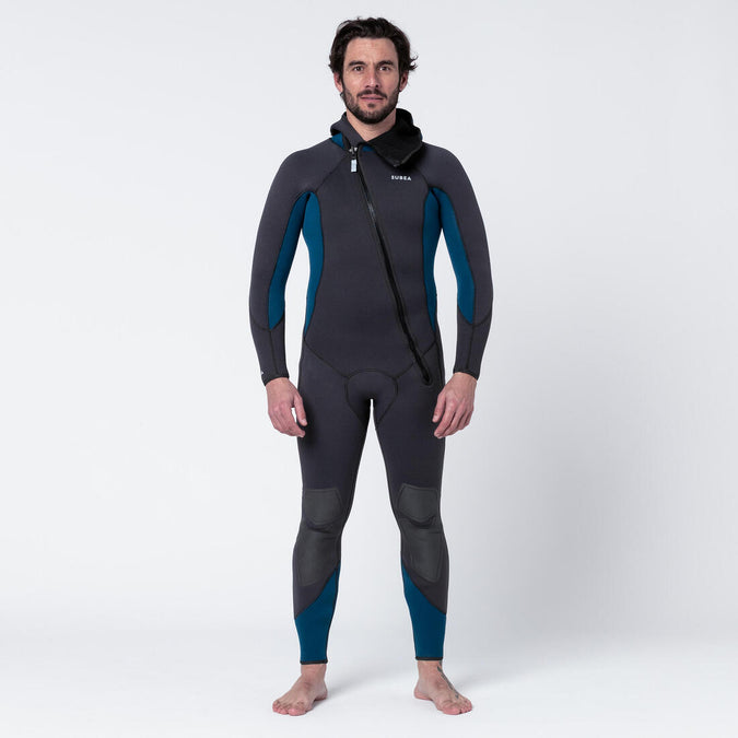 





Men's diving wetsuit 5 mm neoprene SCD 500 black and blue - Decathlon Cyprus, photo 1 of 9