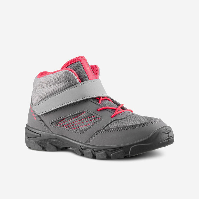 





Kids’ Hiking Shoes with Rip-tab MH100 Mid from Jr size 7 to Adult size 2 Grey Pi - Decathlon Cyprus, photo 1 of 5