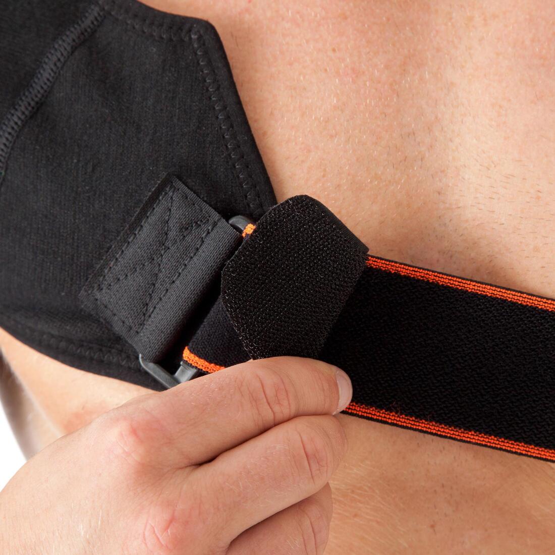 Men's/Women's Left/Right Shoulder Support Mid 500 - Black - Decathlon Cyprus
