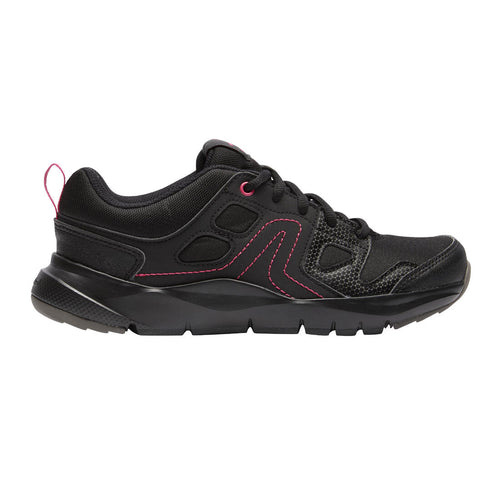 





Women's Active Walking Shoes HW 100 - black/pink - Decathlon Cyprus