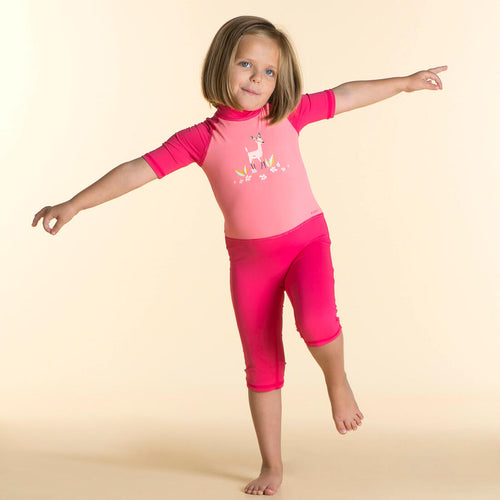 





Baby / Kids' Swimming Short Sleeve UV-Protection Suit Print - Decathlon Cyprus