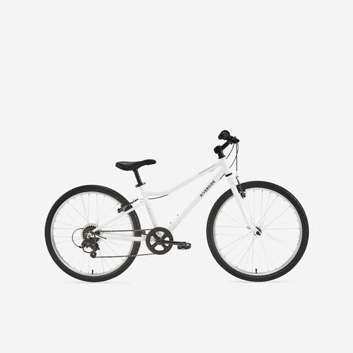 





Kids' 24-inch robust 6-speed hybrid bike, White - Decathlon Cyprus