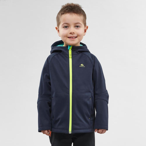 





Softshell Hiking jacket - MH550 Navy - 2-6 years - Decathlon Cyprus