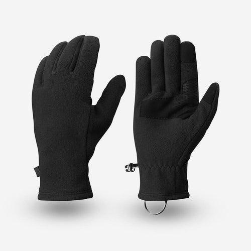 





Adult mountain trekking fleece gloves - MT500 Black - Decathlon Cyprus