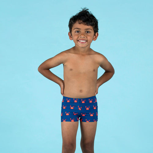 





Baby / Kids' Swim Shorts - Blue Crab Print - Decathlon Cyprus