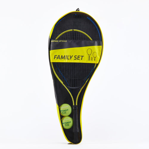 





Duo Family Tennis Set - 2 Rackets + 2 Balls + 1 Bag - Decathlon Cyprus