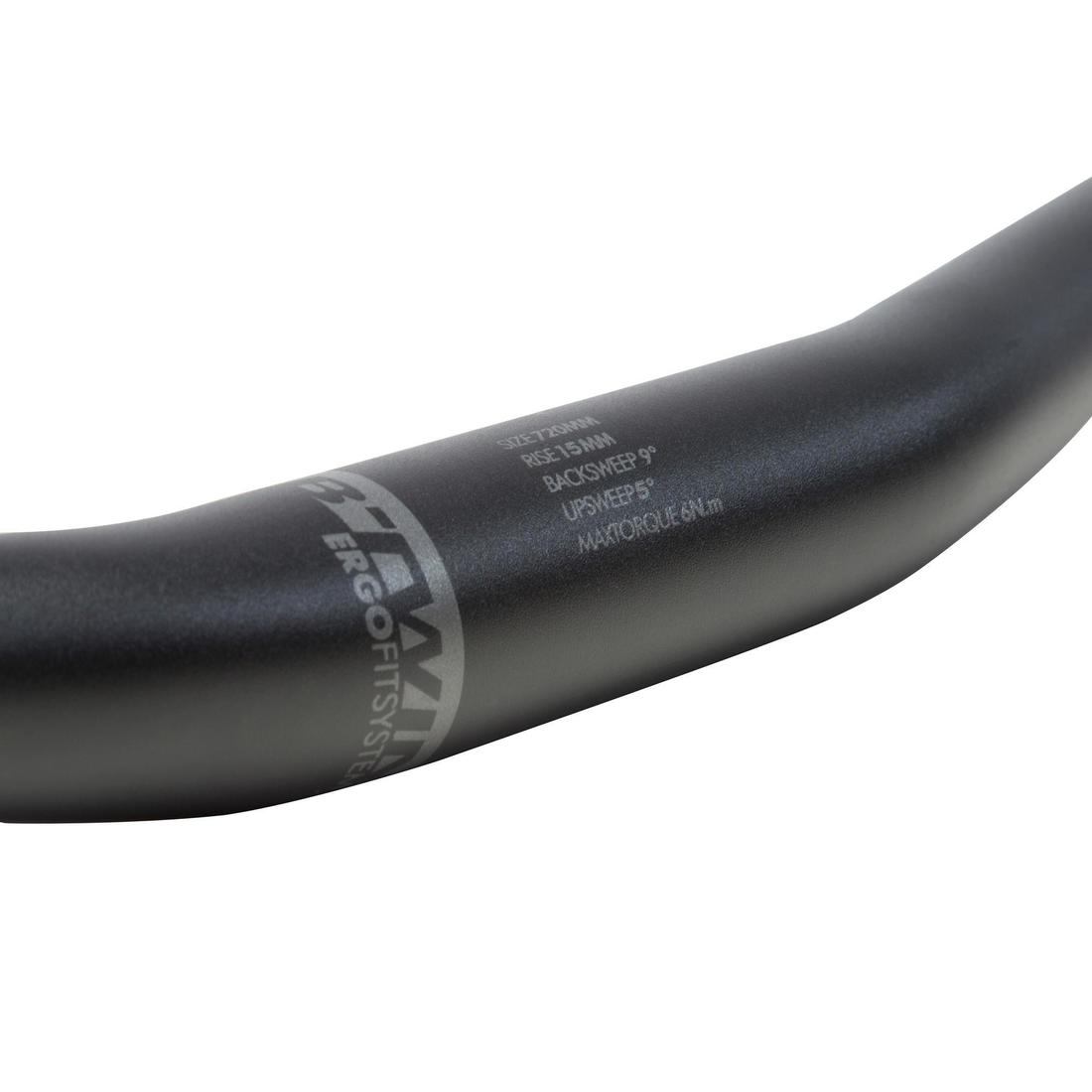 Raised Oversize 31.8 mm x 720 mm Handlebar - Decathlon Cyprus