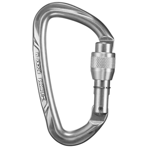 





CLIMBING AND MOUNTAINEERING SCREWGATE CARABINER - ROCKY M POLISHED - Decathlon Cyprus