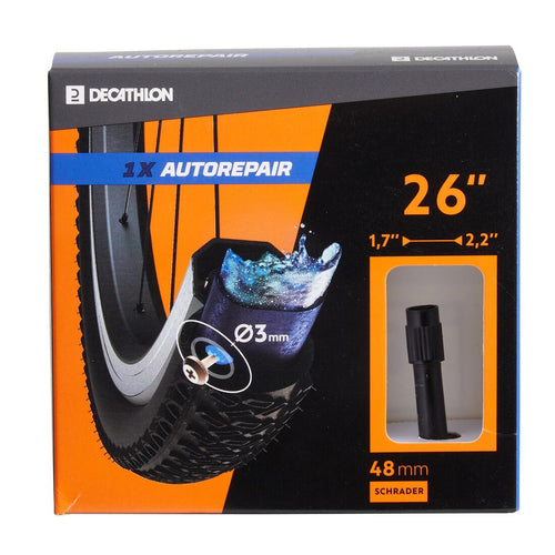 





26x1.7/2.2 Self-Repairing Schrader Inner Tube - Decathlon Cyprus