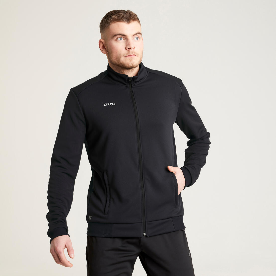 Football Training Jacket Essential - Navy & - Decathlon Cyprus
