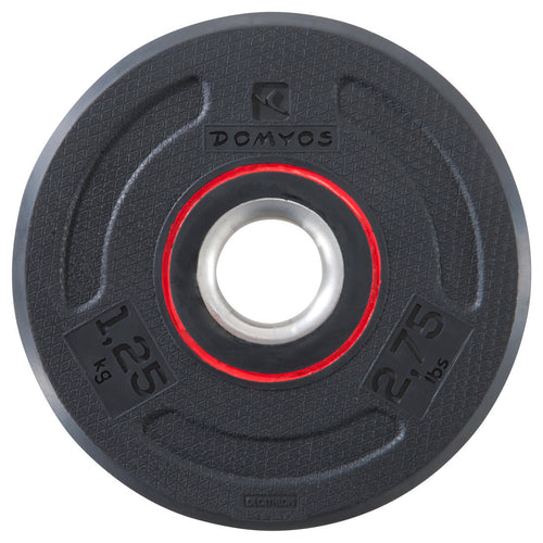 





Rubber Weight Training Disc Weight - 1.25 kg 28 mm - Decathlon Cyprus