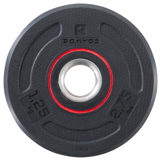 





Rubber Weight Training Disc Weight - 1.25 kg 28 mm - Decathlon Cyprus, photo 1 of 7