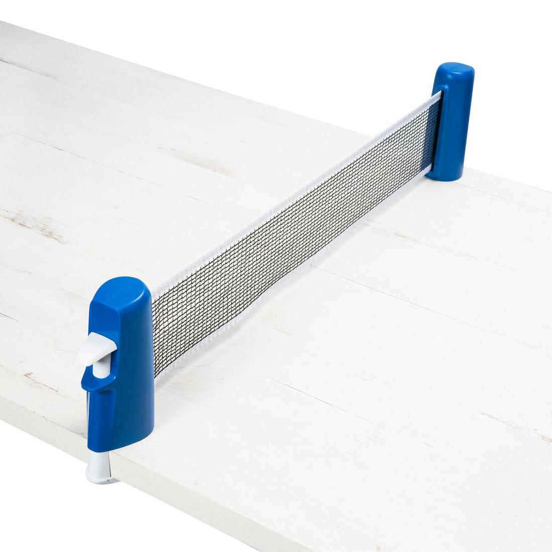 Small Indoor Table Tennis Set with a Rollnet + 2 Table Tennis Bats + 2 Balls - Decathlon Cyprus