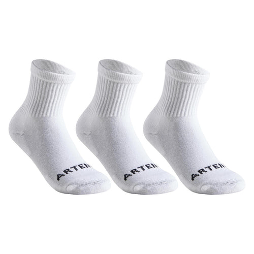 





Kids' High Racket Sports Socks RS100 Tri-Pack - Decathlon Cyprus