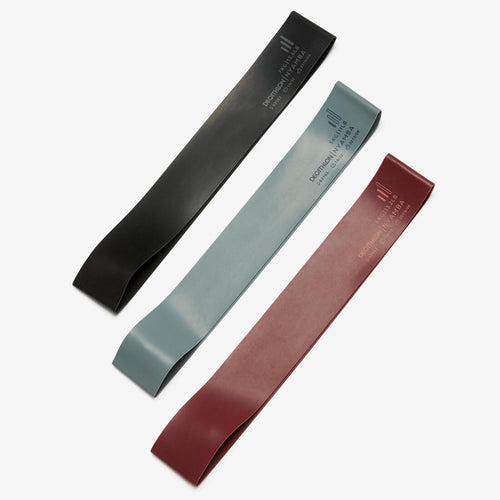 





Fitness Resistance Bands Three-Pack 5-6-7 kg - Grey/Burgundy/Black - Decathlon Cyprus