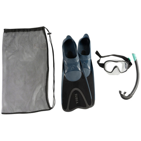 





Adult's snorkelling kit, fins, mask, snorkel 100 - Decathlon Cyprus