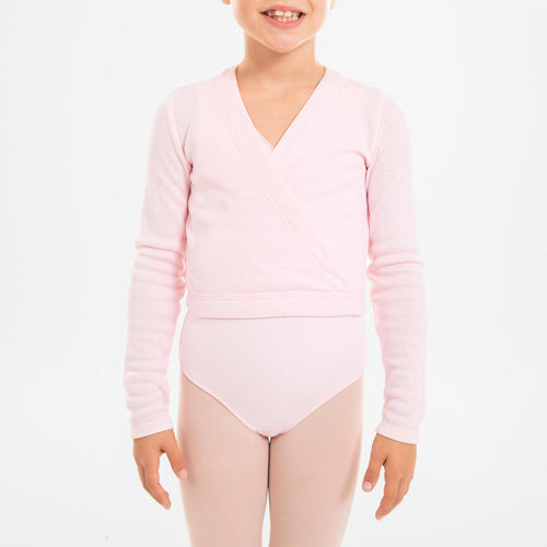 





Girls' Ballet Wrap-Over Top - Pink - Decathlon Cyprus