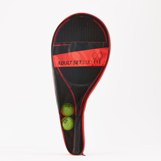 





Duo Adult Tennis Set - 2 Rackets + 2 Balls + 1 Bag - Decathlon Cyprus, photo 5 of 5