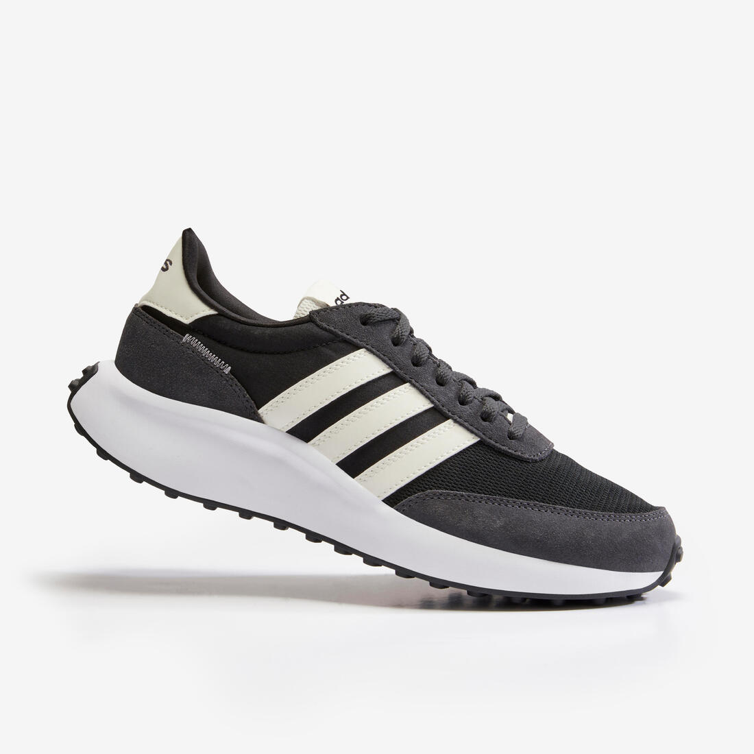 Men's Urban Walking Shoes Adidas Run 70 S - black/grey - Decathlon Cyprus