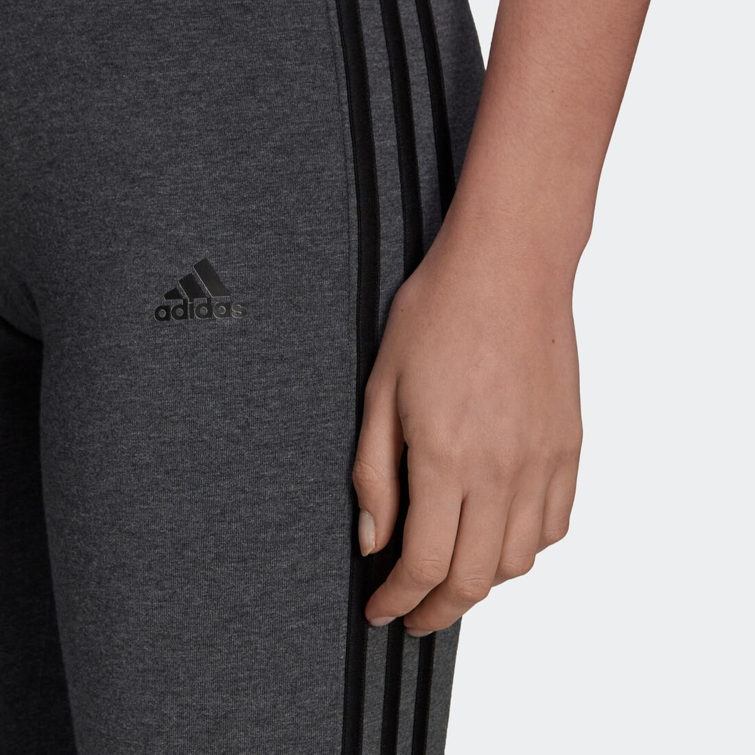 Women's Low-Impact Fitness Leggings - Grey - Decathlon Cyprus