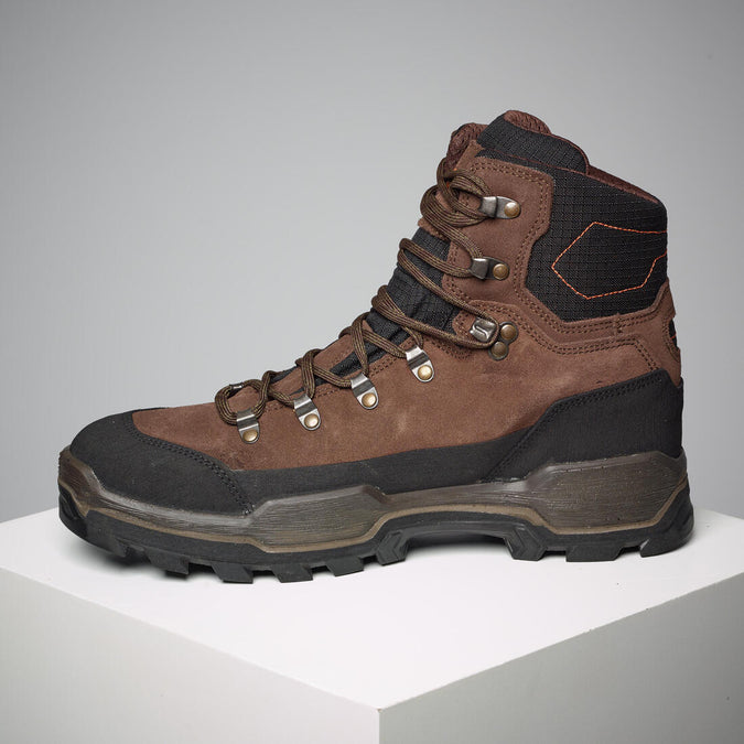 





WATERPROOF ROBUST HUNTING BOOTS CROSSHUNT 500 - BROWN - Decathlon Cyprus, photo 1 of 7