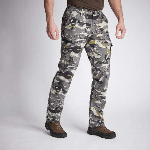 





ROBUST CARGO TROUSERS STEPPE 300 CAMOUFLAGE WOODLAND - Decathlon Cyprus