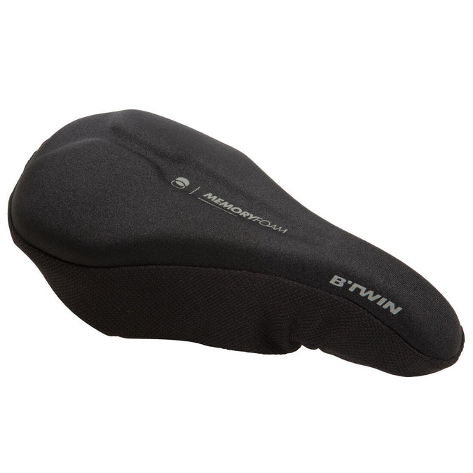 





500 Memory Foam Saddle Cover Size M - Black - Decathlon Cyprus, photo 1 of 8