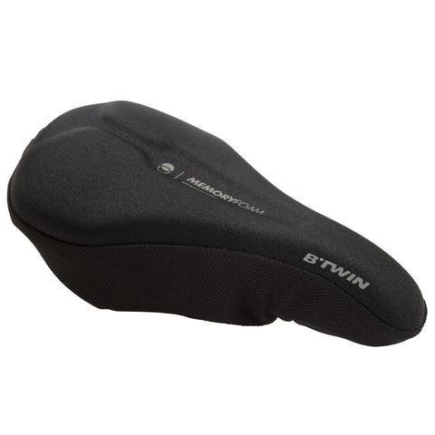 





500 Memory Foam Saddle Cover Size M - Black - Decathlon Cyprus