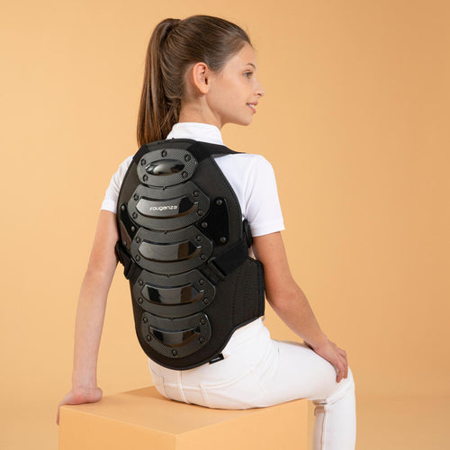 





Kids' Horse Riding Back Protector Safety - Black - Decathlon Cyprus